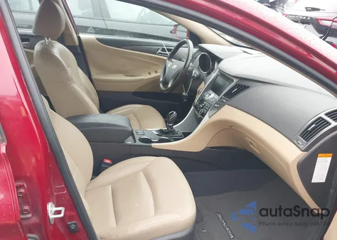 2013 Hyundai Sonata Hybrid Limited из США, поврежденный, VIN KMHEC4A4XDA081137